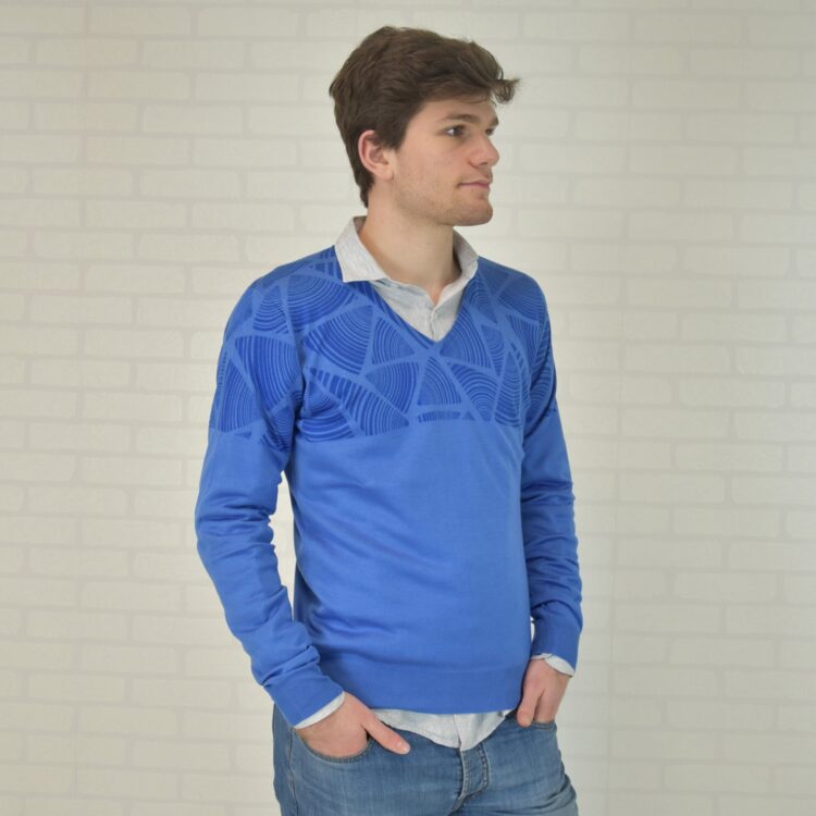 Maglia GEOMETRIE in cashmere-seta