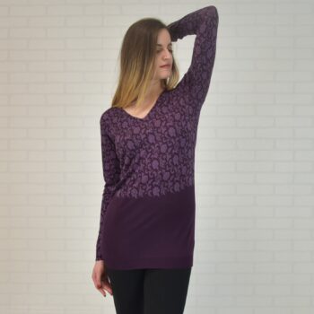 Maglia SIXTIES in cashmere-seta