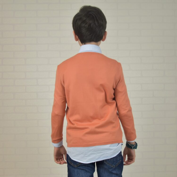 Maglia SCHOOL in cashmere-seta